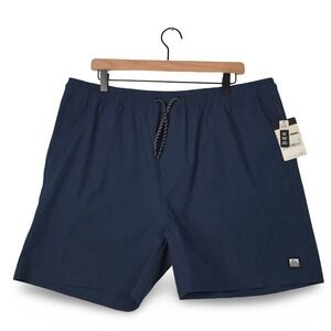 NWT Reef Stretch Boardshorts Mens XL Insignia Navy Blue 17" Outseam Swim Trunks